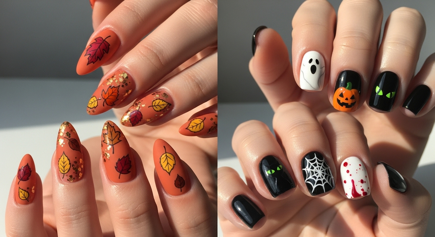 20 October Nail Art Ideas to Try This Season
