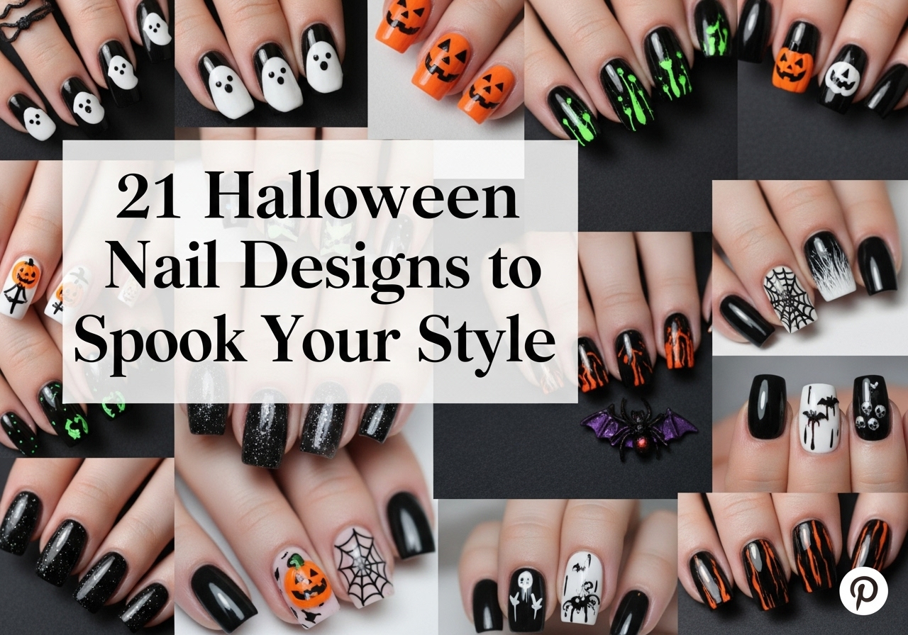 21 Halloween Nail Designs to Spook Your Style