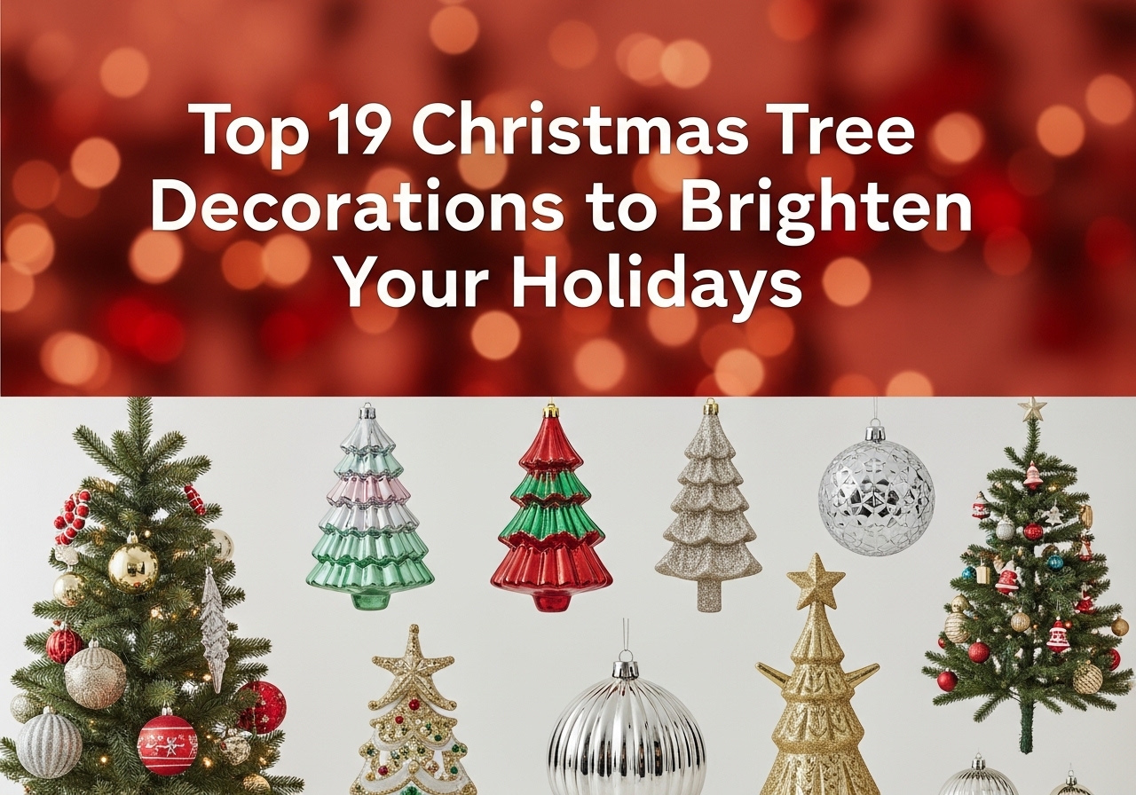 Top 19 Christmas Tree Decorations to Brighten Your Holidays